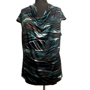 Worthington Crowl Neck Top, Size 1X